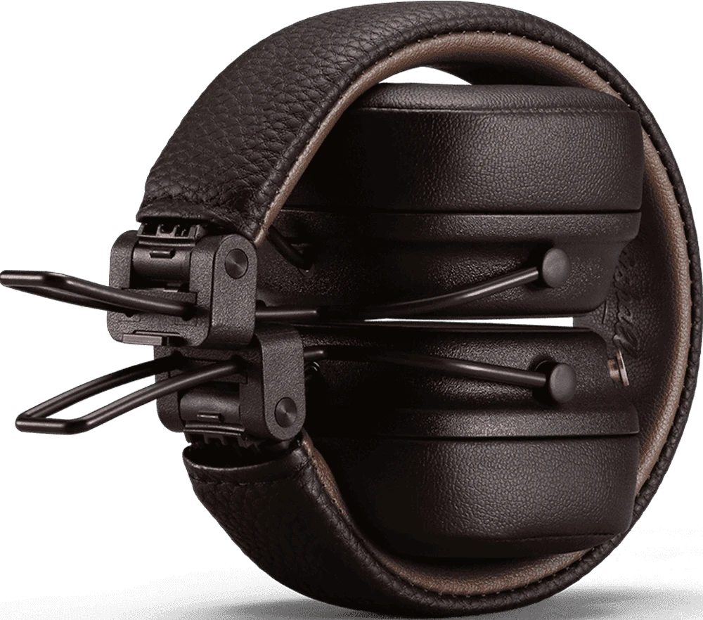 Навушники Marshall Major IV Bluetooth Brown БУ складенний вид