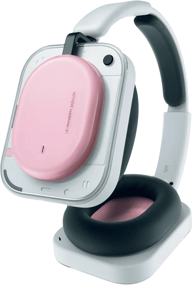 Навушники Nothing Headphone (a) Pink (B186) вид знизу