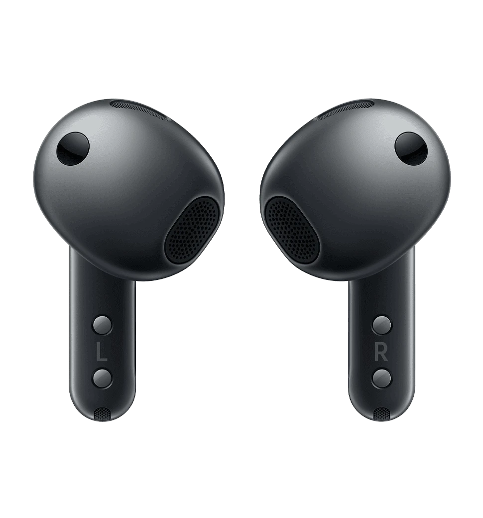 Навушники Samsung Galaxy Buds4 Black (SM-R540NZKASEK) вид зблизька