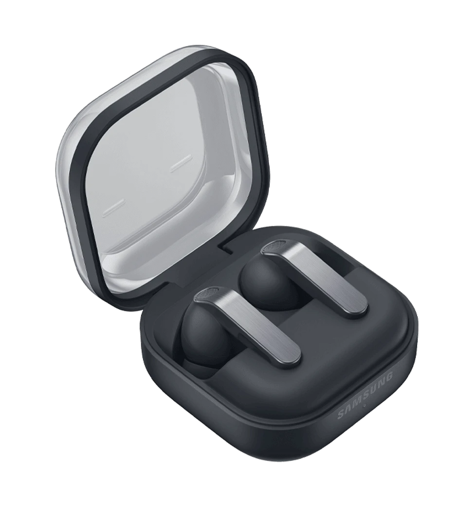 Навушники Samsung Galaxy Buds4 Pro Black (SM-R640NZKASEK) боковий вид