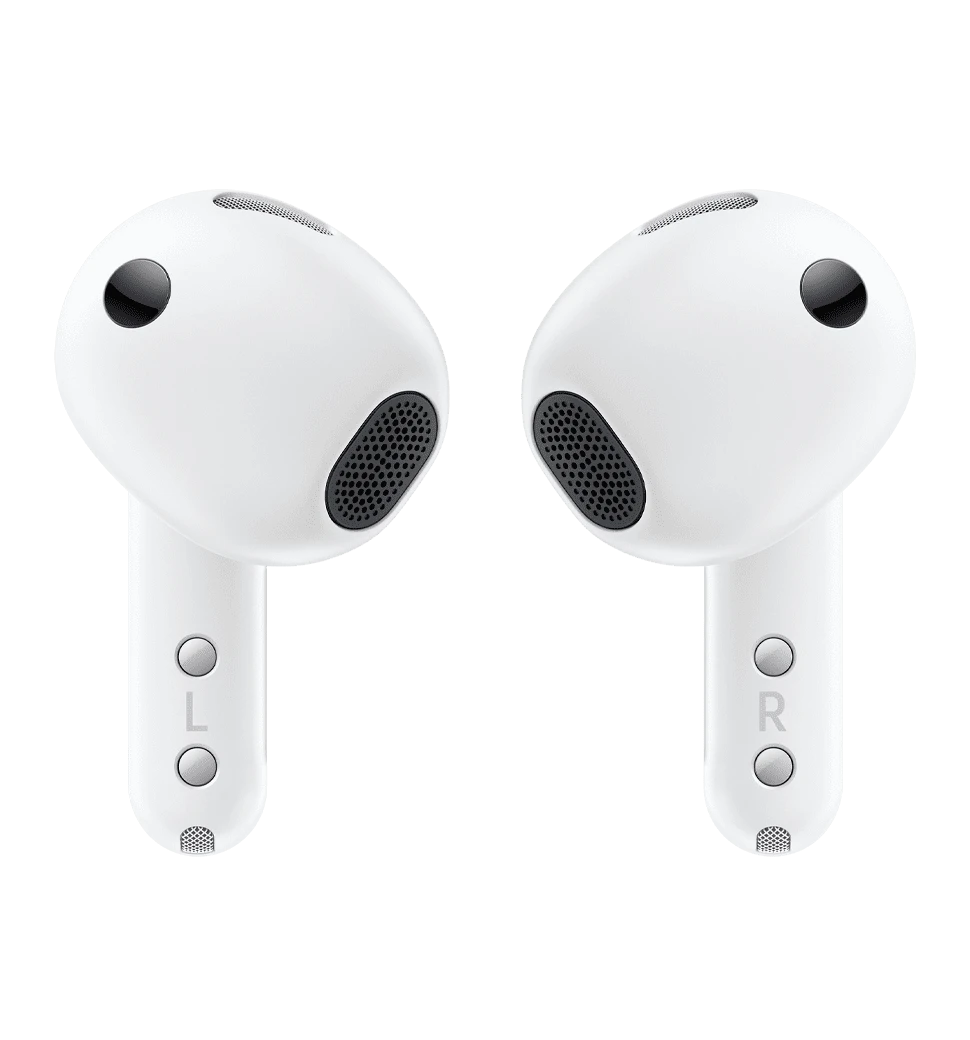 Навушники Samsung Galaxy Buds4 White (SM-R540NZWASEK) вид зблизька