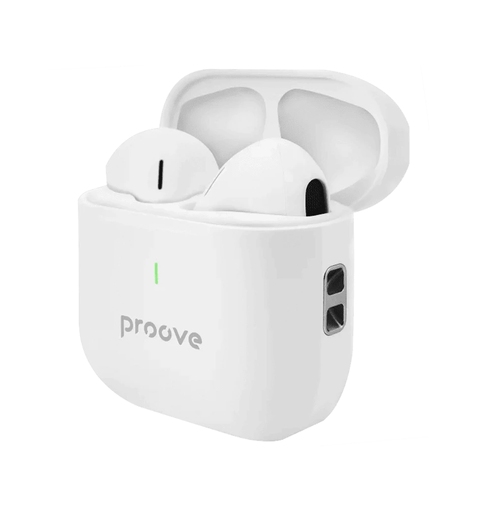 Навушники TWS Proove Mainstream 2 (APP) White (TWMS2001AP02) боковий вид