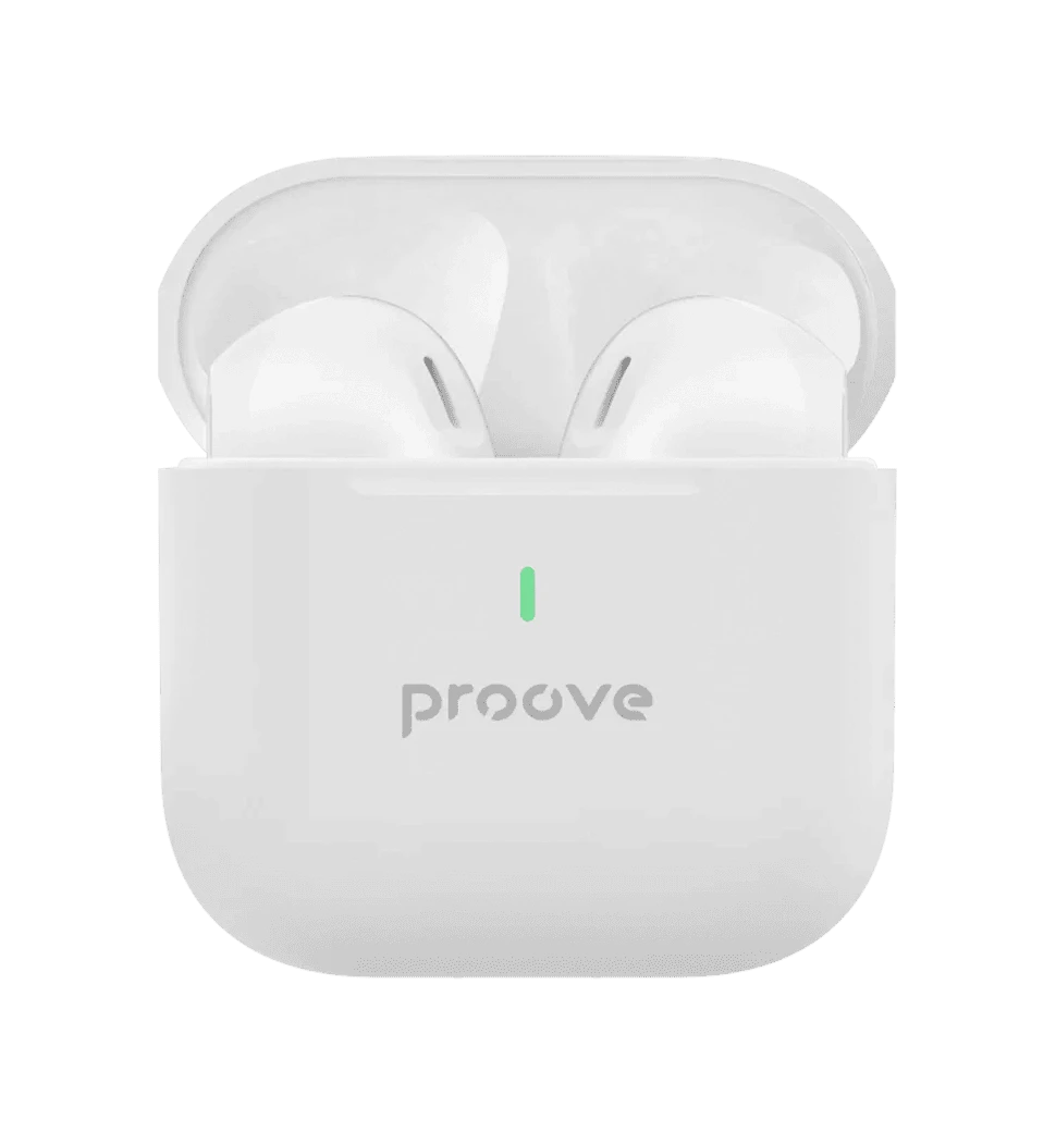 Навушники TWS Proove Mainstream 2 (APP) White (TWMS2001AP02) вид спереду