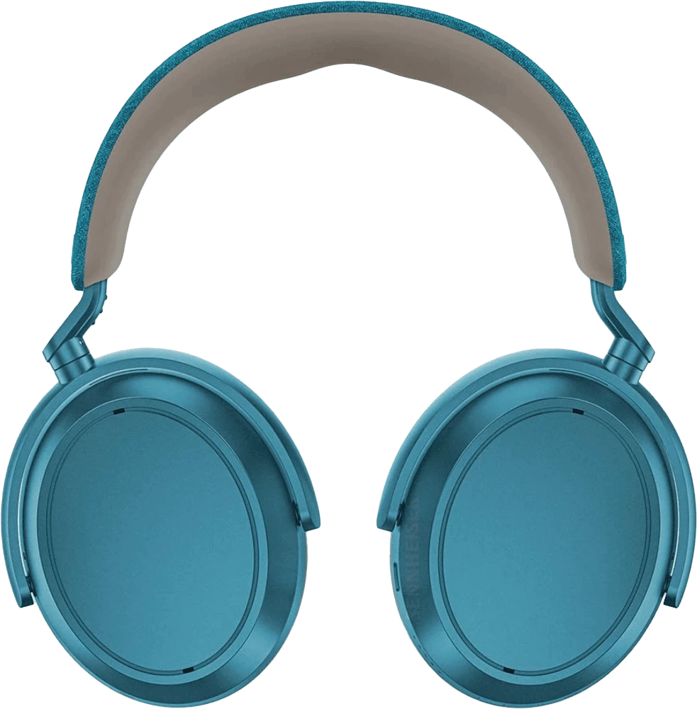 Навушники з мікрофоном Sennheiser Momentum 4 Wireless Teal (800073) фото ззаду