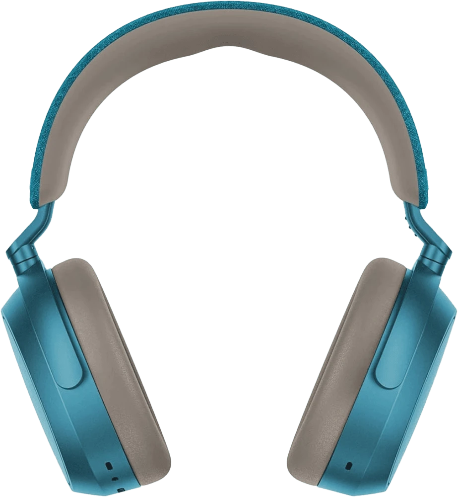Навушники з мікрофоном Sennheiser Momentum 4 Wireless Teal (800073) передній вид