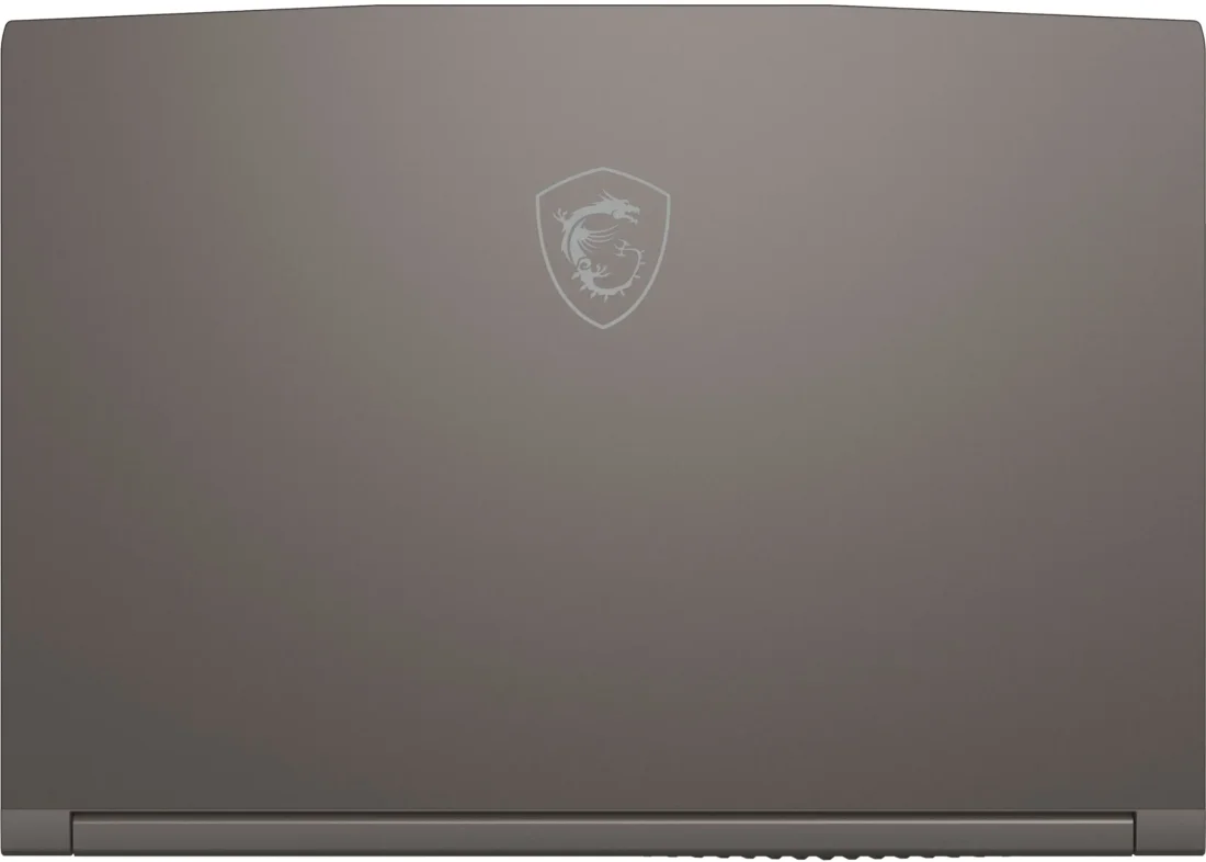 Ноутбук MSI Thin 15 B13UC (9S7-16R831-3038) Black вид передня кришка