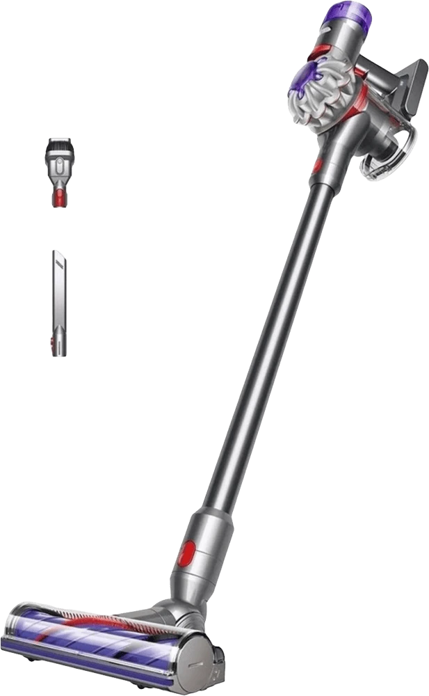 Пилосос Dyson V8 Advanced (492636-01) вид з насадками