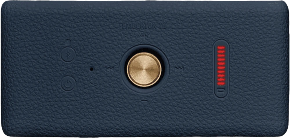Портативна акустика Marshall Portable Speaker Emberton III Midnight Blue (1008137) вид ззаду