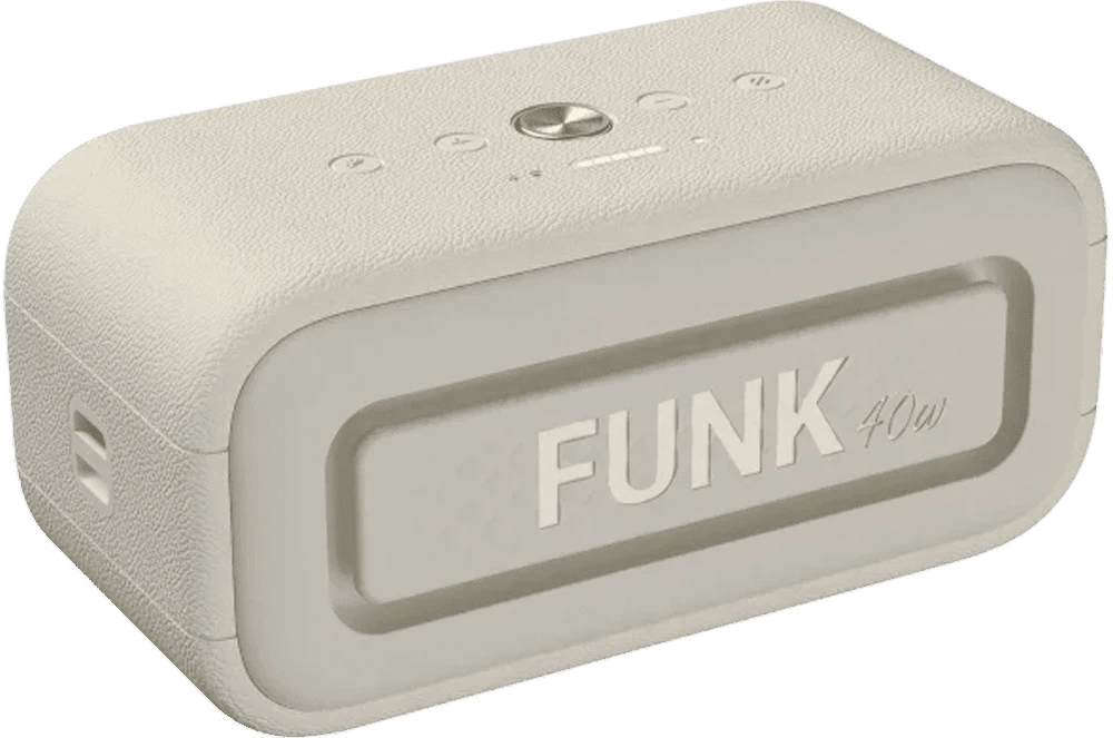Портативна Акустика Proove Funk 40W (APP) beige/gold вид ззаду