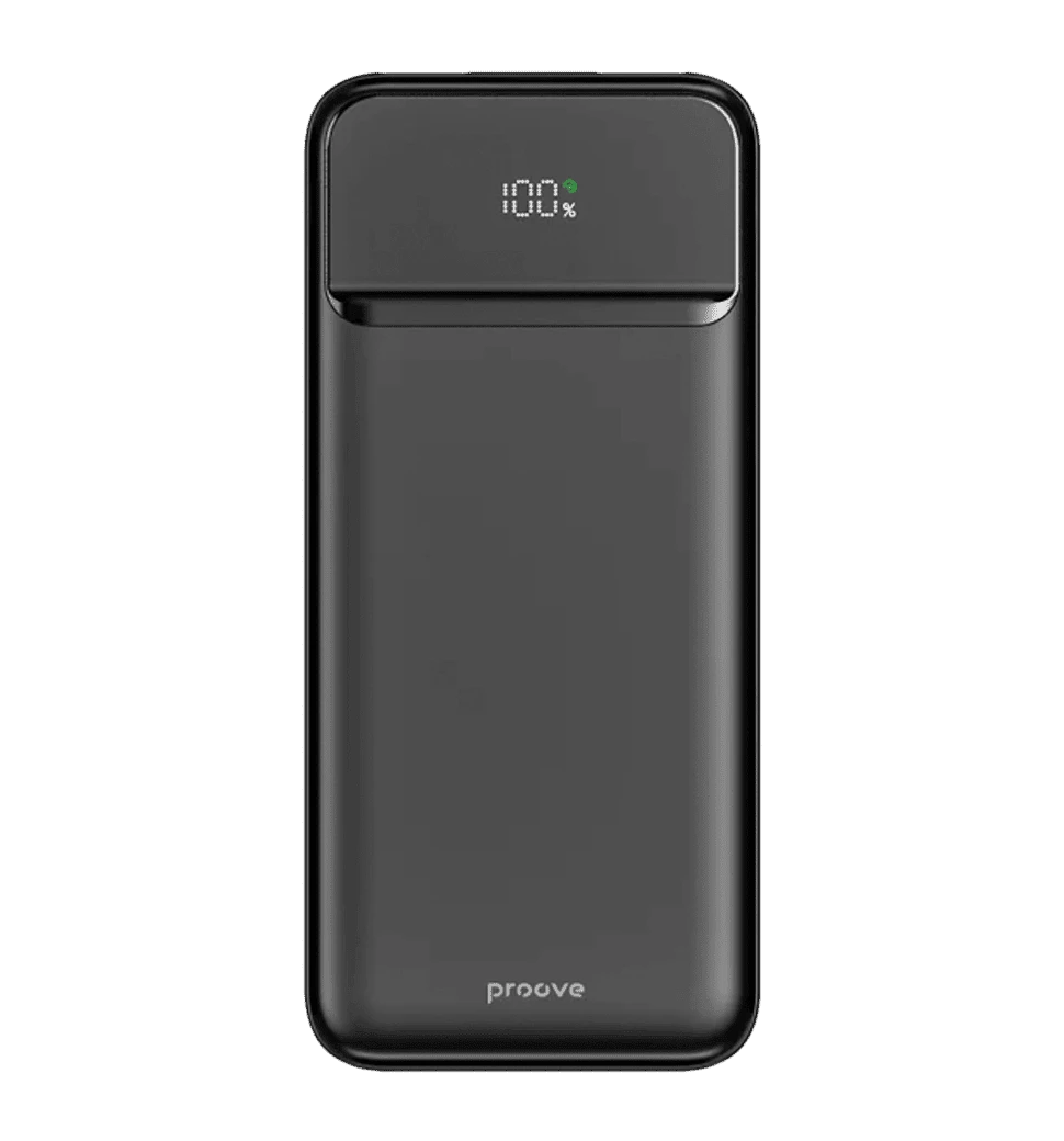 Портативна Батарея Proove Illuminator 2 22.5W 30000mAh Black передній вид