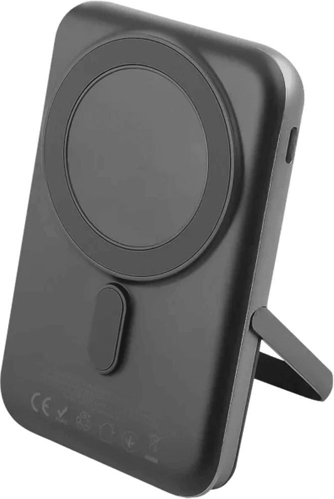 Портативна Батарея Proove Knight 20W 10000mAh (dark gray) вид з підставкою