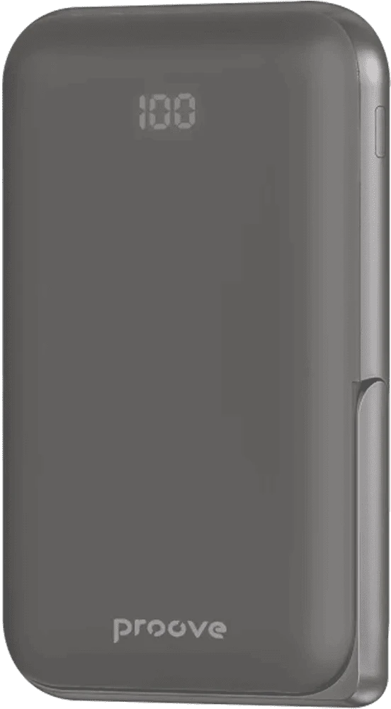 Портативна Батарея Proove Knight 20W 10000mAh (dark gray) задній вид