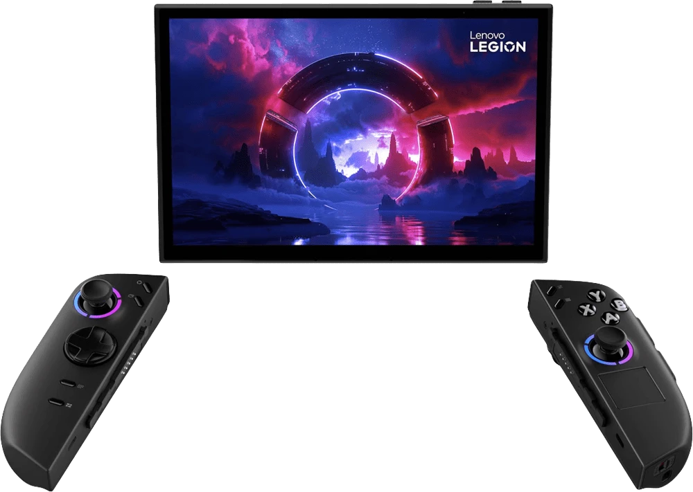 Портативна ігрова приставка Legion Go 2 8AHP2, 32GB, F1TB (83N10012RA) вид контролерів окремо