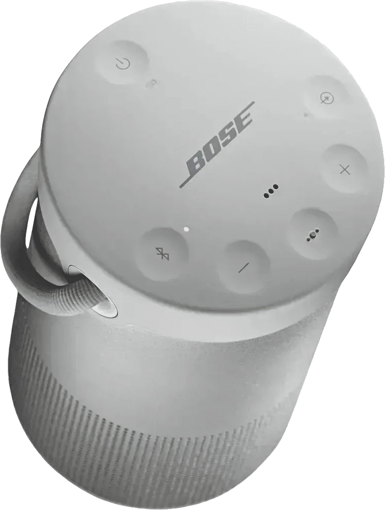 Портативна колонка Bose SoundLink Revolve+ Luxe Silver (739617-2310) вид зверху