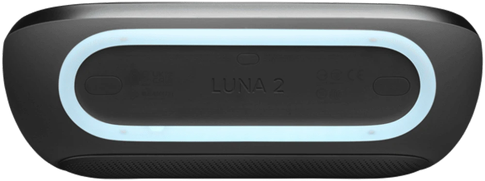Портативна колонка Harman/Kardon Luna 2 Black (HKLUNA2BLKEU) вид зверху
