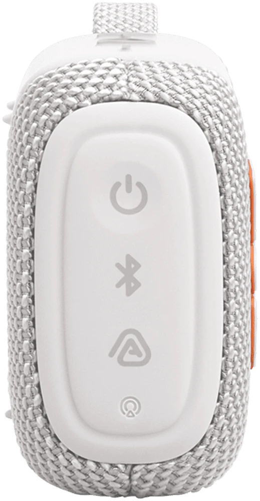 Портативна колонка JBL Go 5 White (JBLGO5WHT) вид зверху