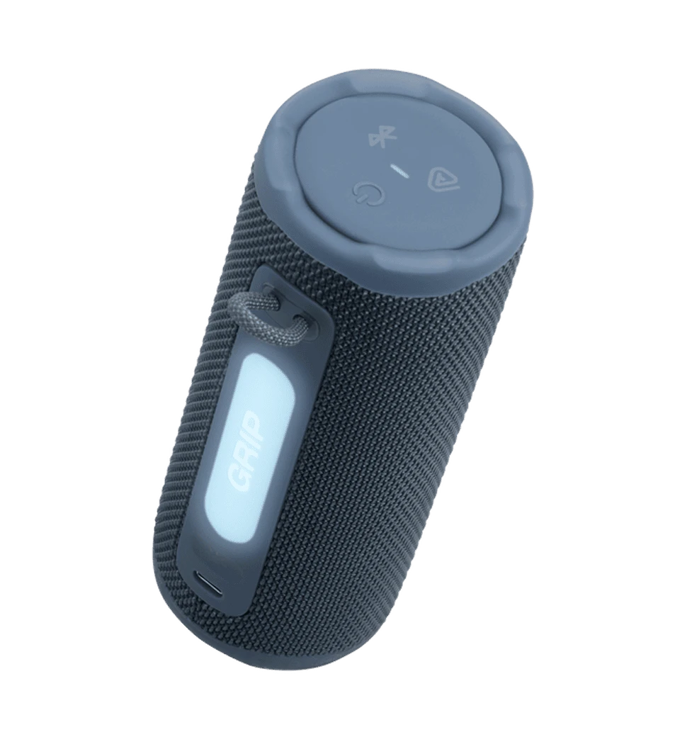 Портативна колонка JBL Grip Blue (JBLGRIPBLU) боковий вид