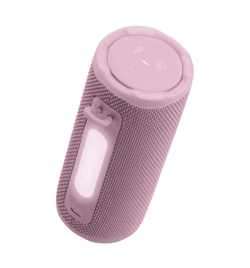 Портативна колонка JBL Grip Pink (JBLGRIPPIK) боковий вид