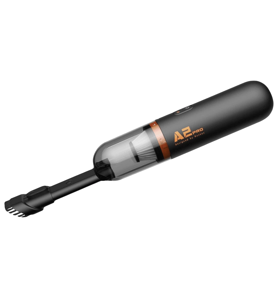 Портативний Пилосос Baseus A2 Pro Car Vacuum Cleaner (6000pa) black боковий вид