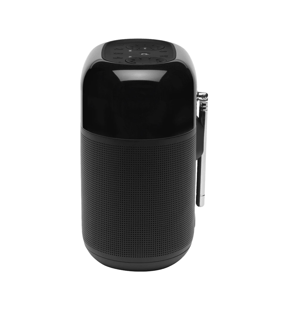 Портативний радіоприймач JBL Tuner XL Black (JBLTUNERXLBLK) фото збоку