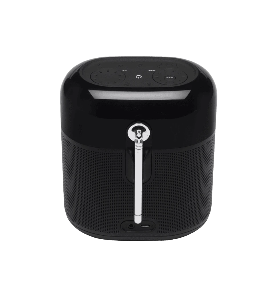 Портативний радіоприймач JBL Tuner XL Black (JBLTUNERXLBLK) фото ззаду