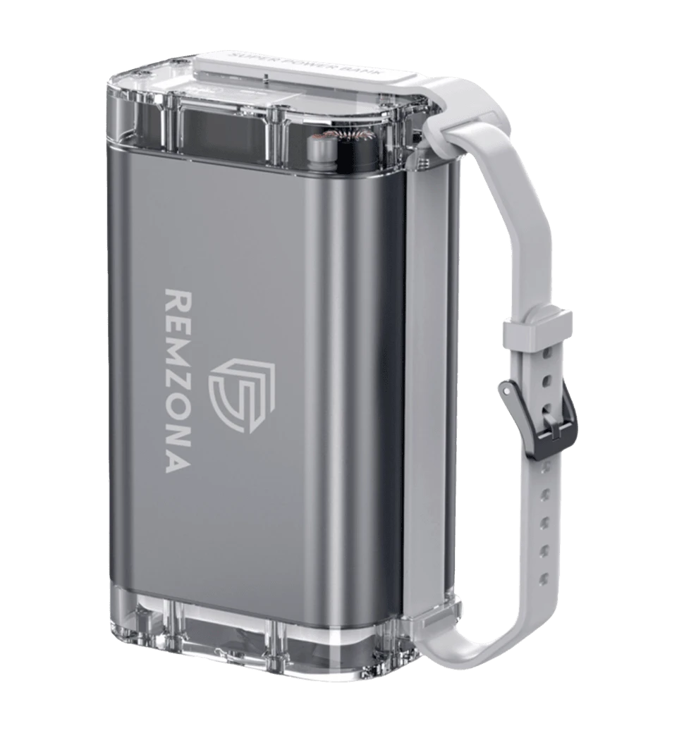 Повербанк для ноутбуку Remzona Exover 30X, 30000 mAh, 65W вид спереду