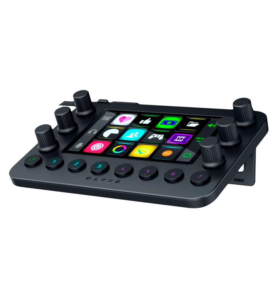 Пристрій для стримінгу RAZER Stream Controller (RZ20-04350100-R3M1) вид під правим кутом