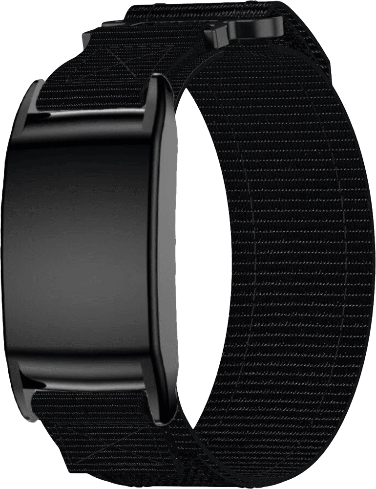 Ремінець для фітнес-браслета Whoop 5.0 MG Nylon Series (Black) вид девайсу