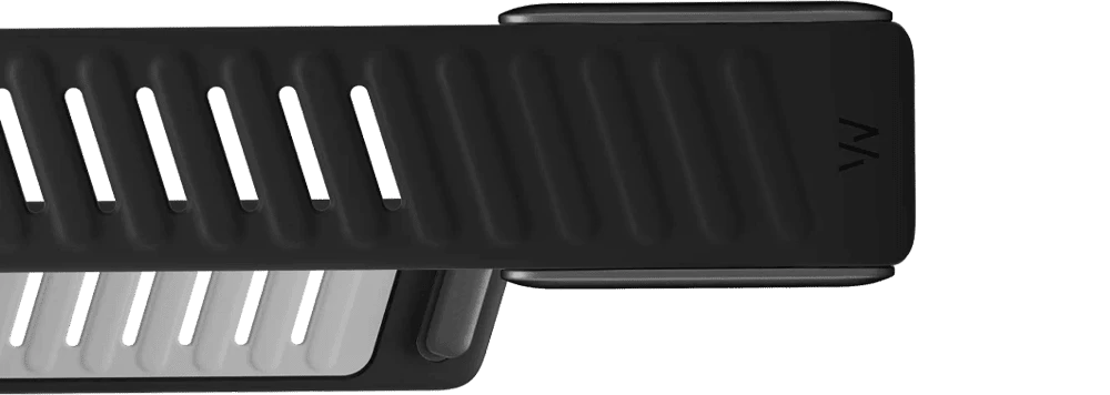 Ремінець для фітнес-браслета Whoop 5.0 MG SportFlex Series (Black-Light Gray) вид ремінця