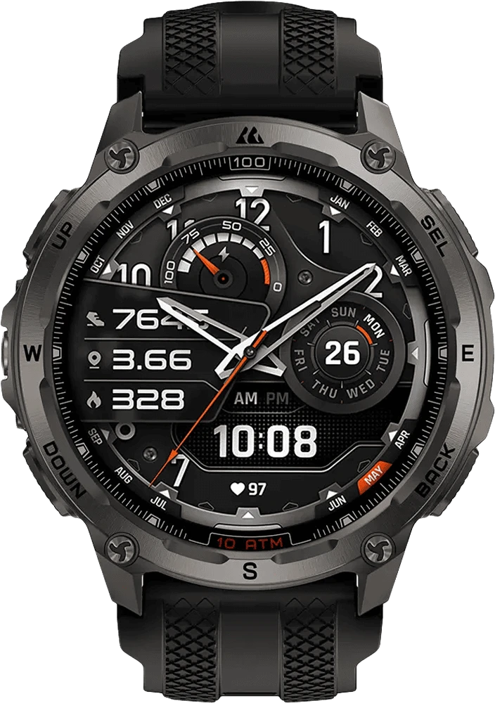Розумний годинник TANK T4 BLACK KOSPET вид дисплею