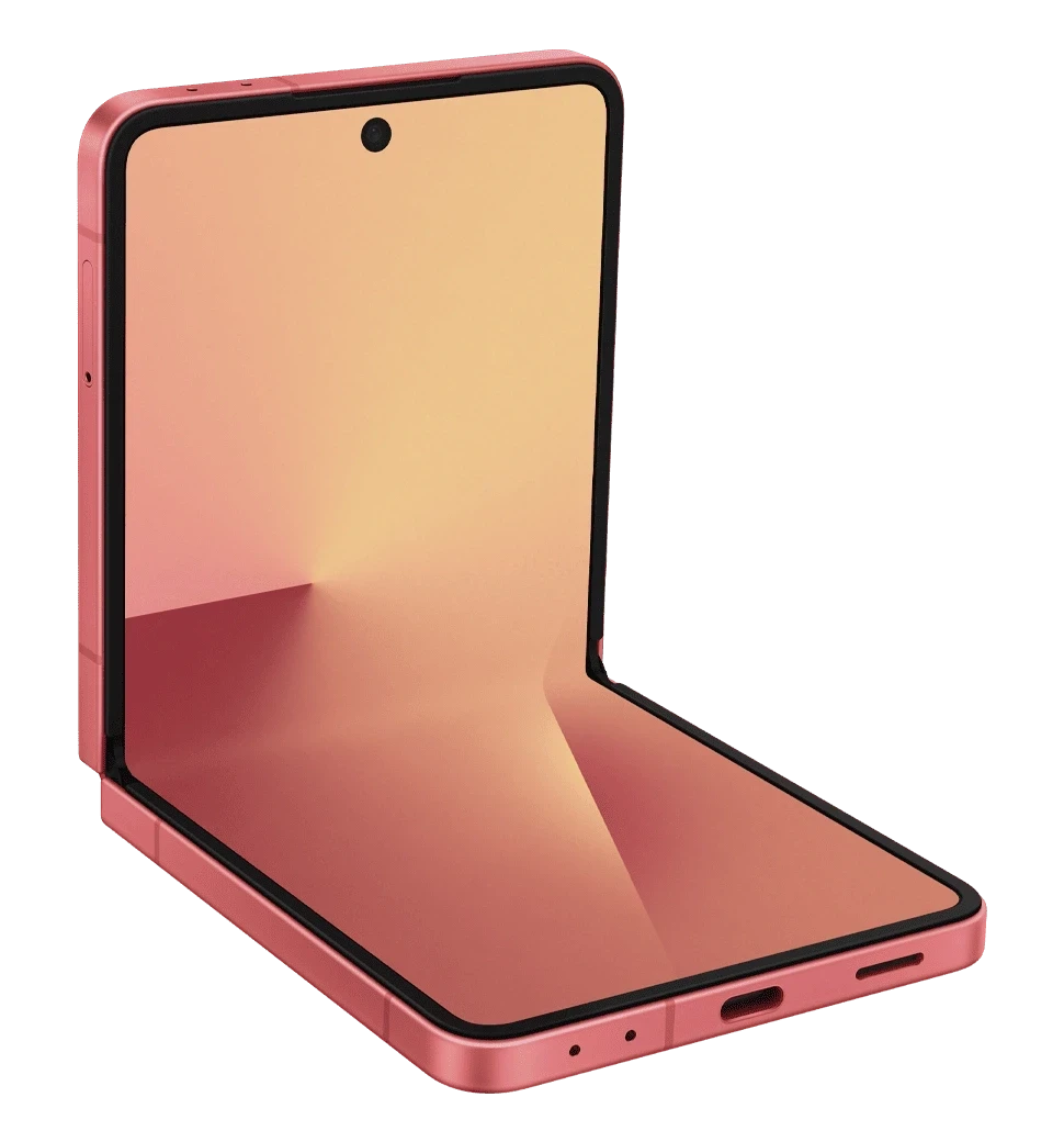 Samsung Galaxy Flip 7 12/512GB Coral Red Б/В боковий ракурс