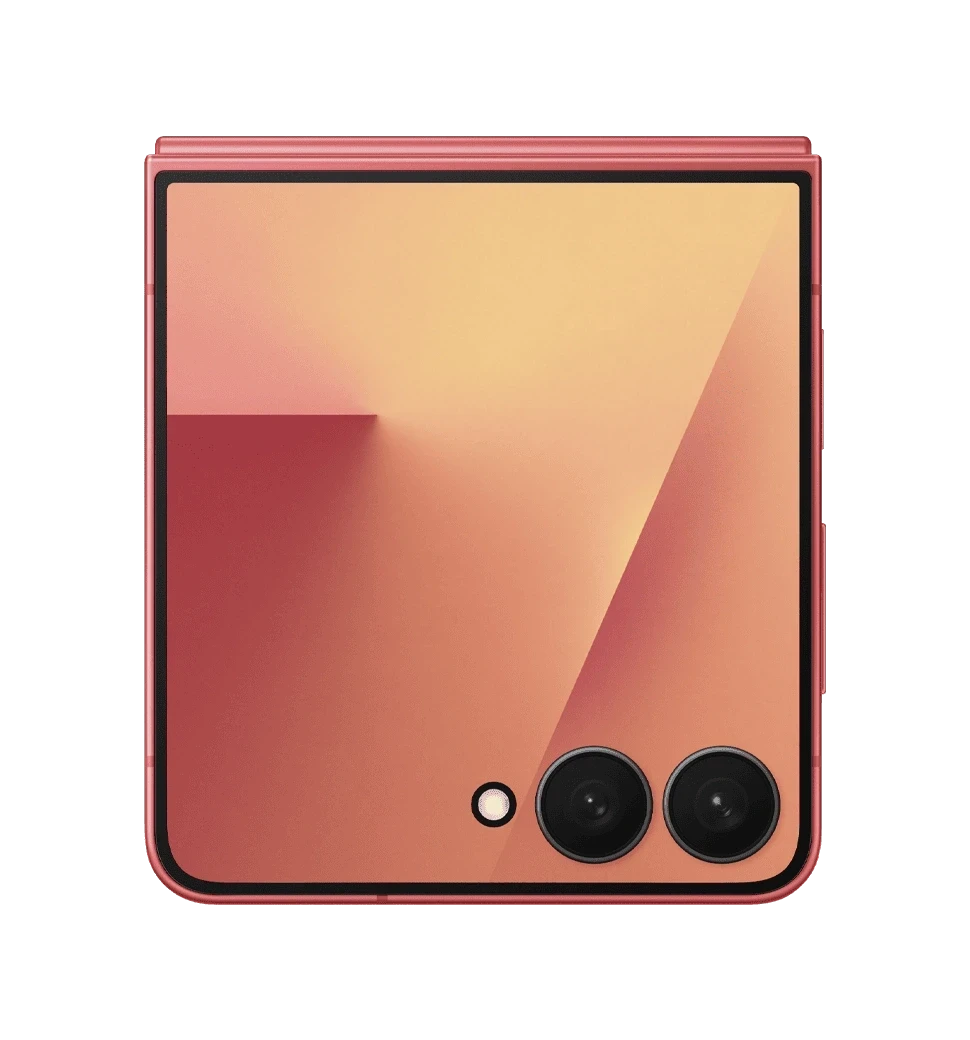 Samsung Galaxy Flip 7 12/512GB Coral Red Б/В камери крупним планом