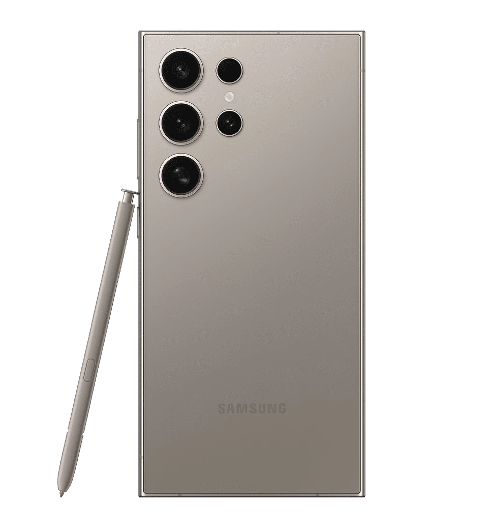 Samsung Galaxy S24 Ultra 12/1Тb Titanium Grey Б/В вид задня кришка та стилус