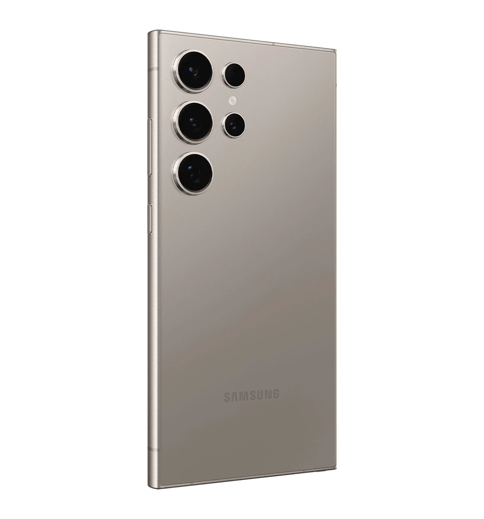 Samsung Galaxy S24 Ultra 12/512Gb Titanium Grey Б/В вид задня кришка під кутом