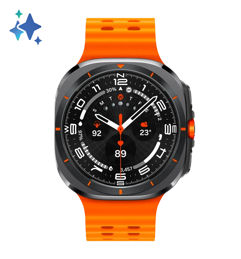 Samsung Galaxy Watch Ultra Titanium Gray Б/В вид дисплей