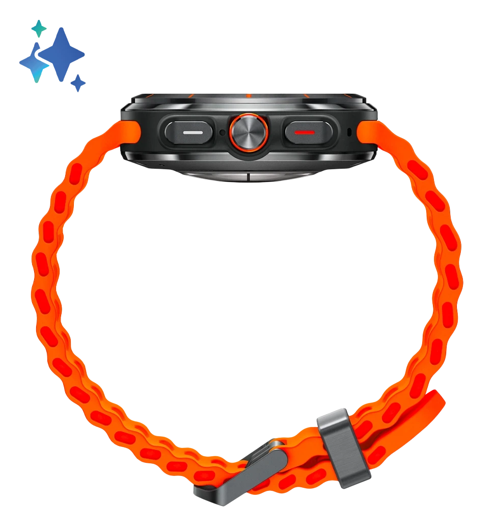 Samsung Galaxy Watch Ultra Titanium Gray Б/В вид кнопок