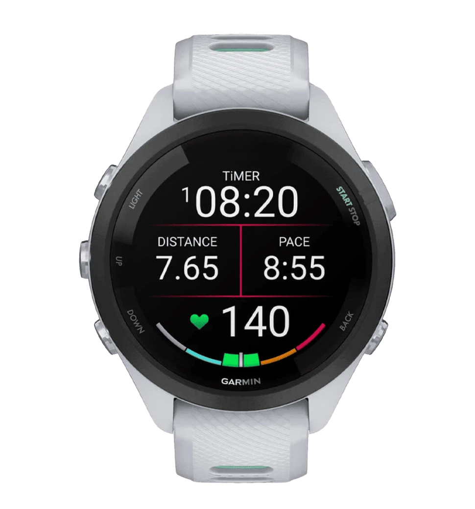 Смарт-годинник Garmin Forerunner 265S Black Bezel w. Whitestone Case and Whitestone/Neo Tropic S. Band (010-02810-14) 4