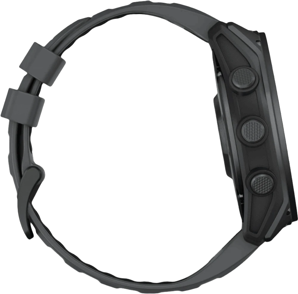 Смарт-годинник Garmin tactix 8 - 51 mm AMOLED Cerakote Slate Grey w. Applied Ballistics Ultralight (010-04553-00/01) фото збоку
