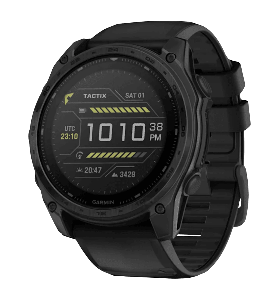Смарт-годинник Garmin tactix 8 51 mm Solar Elite Includes Applied Ballistics Elite Solver (010-03407-11) головне фото