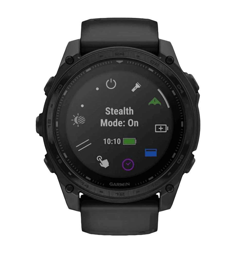 Смарт-годинник Garmin tactix 8 51 mm Solar Elite Includes Applied Ballistics Elite Solver (010-03407-11) передній вид