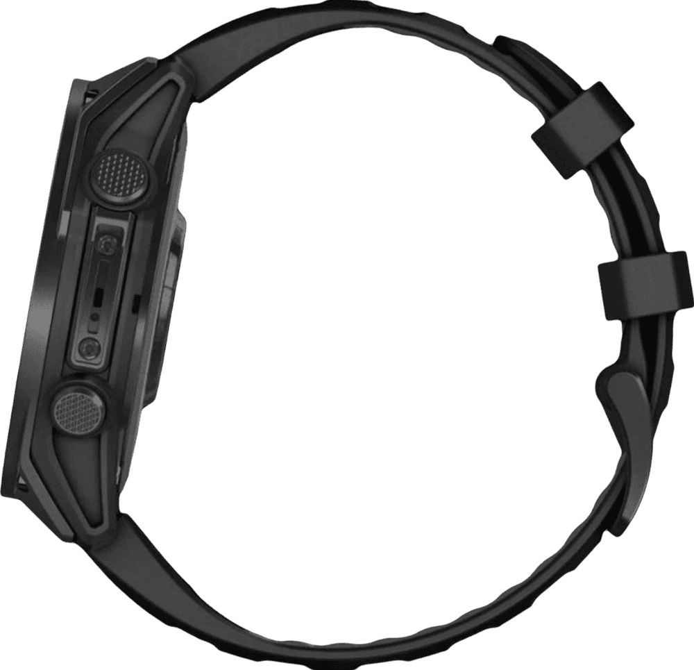 Смарт-годинник Garmin tactix 8  51 mm Solar Includes Applied Ballistics Ultralight Solver (010-03407-01) боковий вид