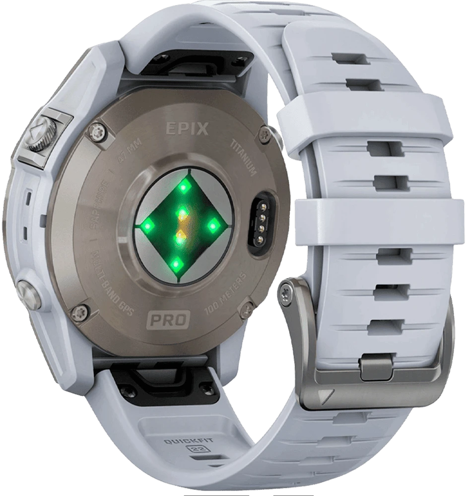 Смарт-годинник Garmin Venu 3S Soft Gold S. Steel Bezel w. French Gray Case and S. Band (010-02785-02/52) вид ззаду