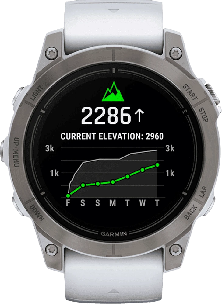 Смарт-годинник Garmin Venu 3S Soft Gold S. Steel Bezel w. French Gray Case and S. Band (010-02785-02/52) передній вид