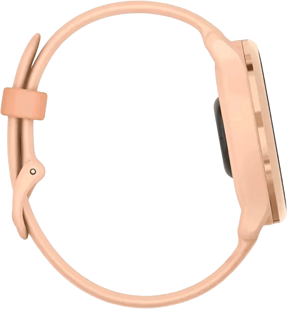 Смарт-годинник Garmin Vivoactive 6 Metallic Pink Dawn with Pink Dawn Band (010-02985-03/43) UA фото збоку