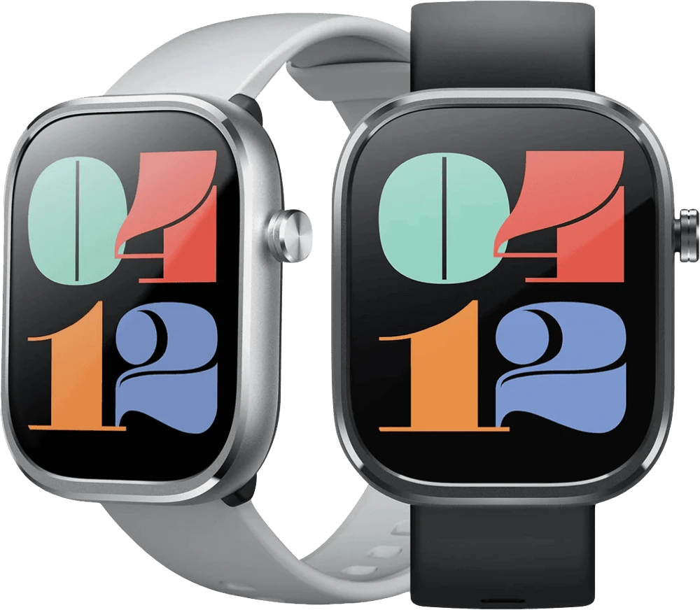 Смарт-годинник Mibro C4 51мм, 2.01", 240x296, BT 5.3, 2 ATM, сріблястий варіанти кольору