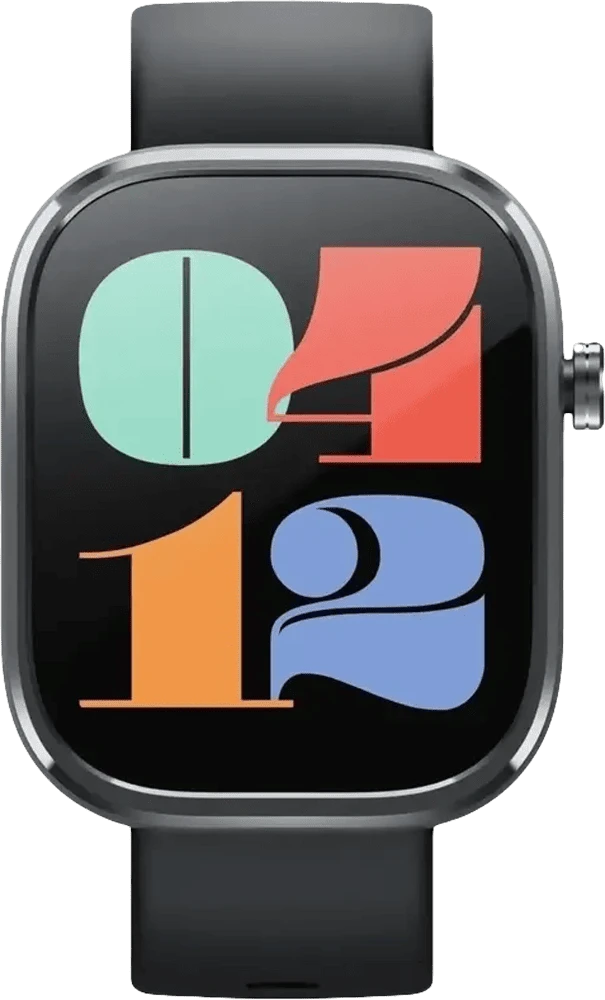 Смарт-годинник Mibro C4 51мм, 2.01", 240x296, BT 5.3, 2 ATM, темно-сірий вид дисплею