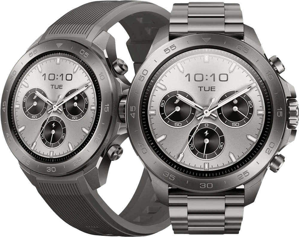 Смарт-годинник Mibro GS Explorer S 48мм, 1.32", 466x466, AMOLED, BT 5.3, Dual-band GPS, 10 ATM, суцільний титан варіанти годинника