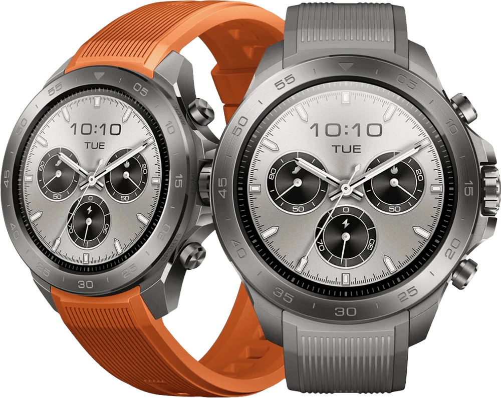 Смарт-годинник Mibro GS Explorer S 48мм, 1.32", 466x466, AMOLED, BT 5.3, Dual-band GPS, 10 ATM, титан-силікон варіанти кольору