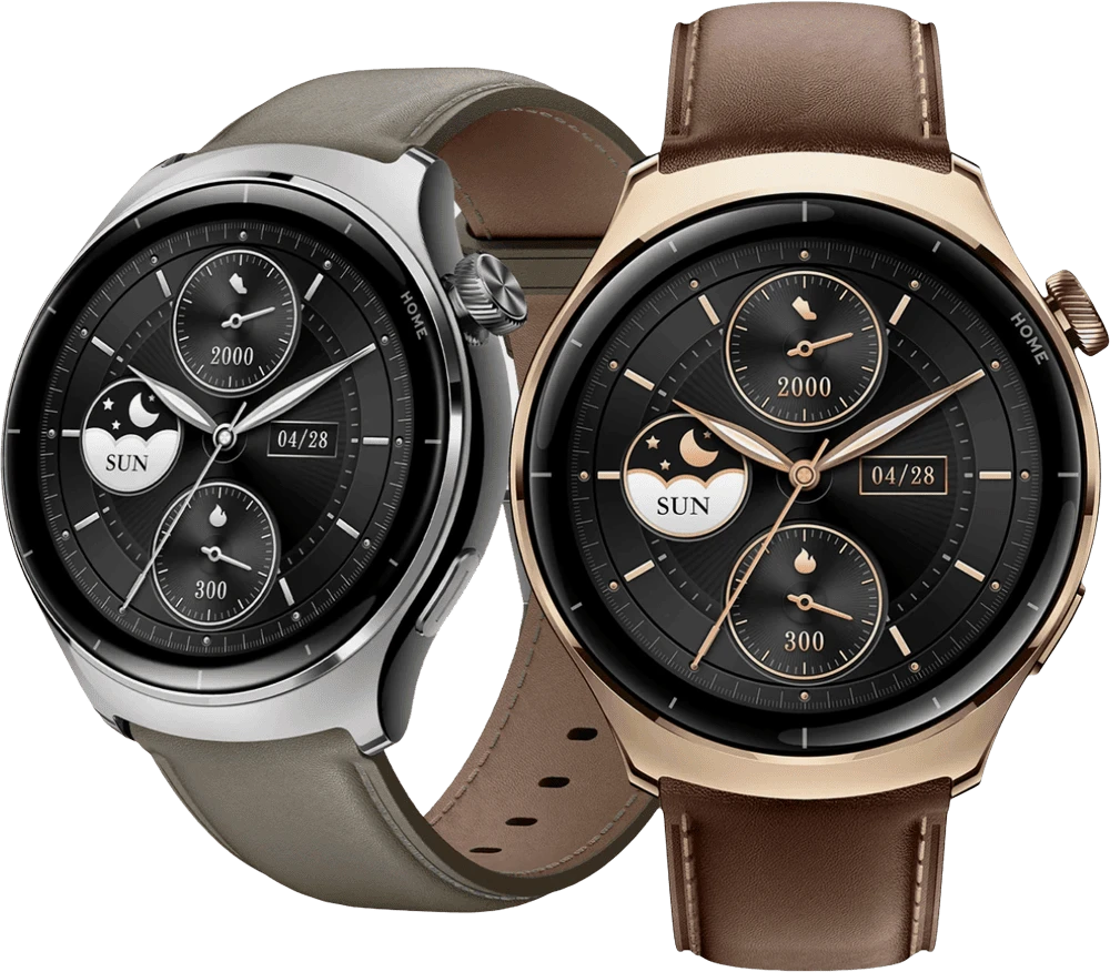 Смарт-годинник Mibro Lite 3 Pro 45мм, 1.32", 466x466, AMOLED, BT 5.3, GPS, 5 ATM, рожево-золотий варіанти кольору