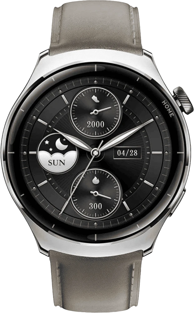 Смарт-годинник Mibro Lite 3 Pro 45мм, 1.32", 466x466, AMOLED, BT 5.3, GPS, 5 ATM, сірий хакі вид дисплею